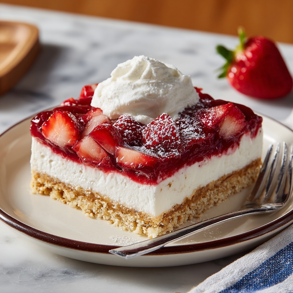 Strawberry Cheesecake Dump Cake Recipe - Recipe Image