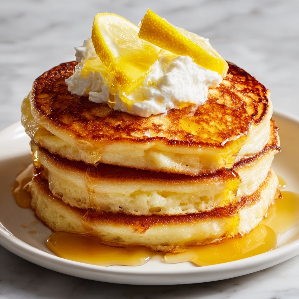 Lemon Ricotta Pancakes Recipe - Recipe Image