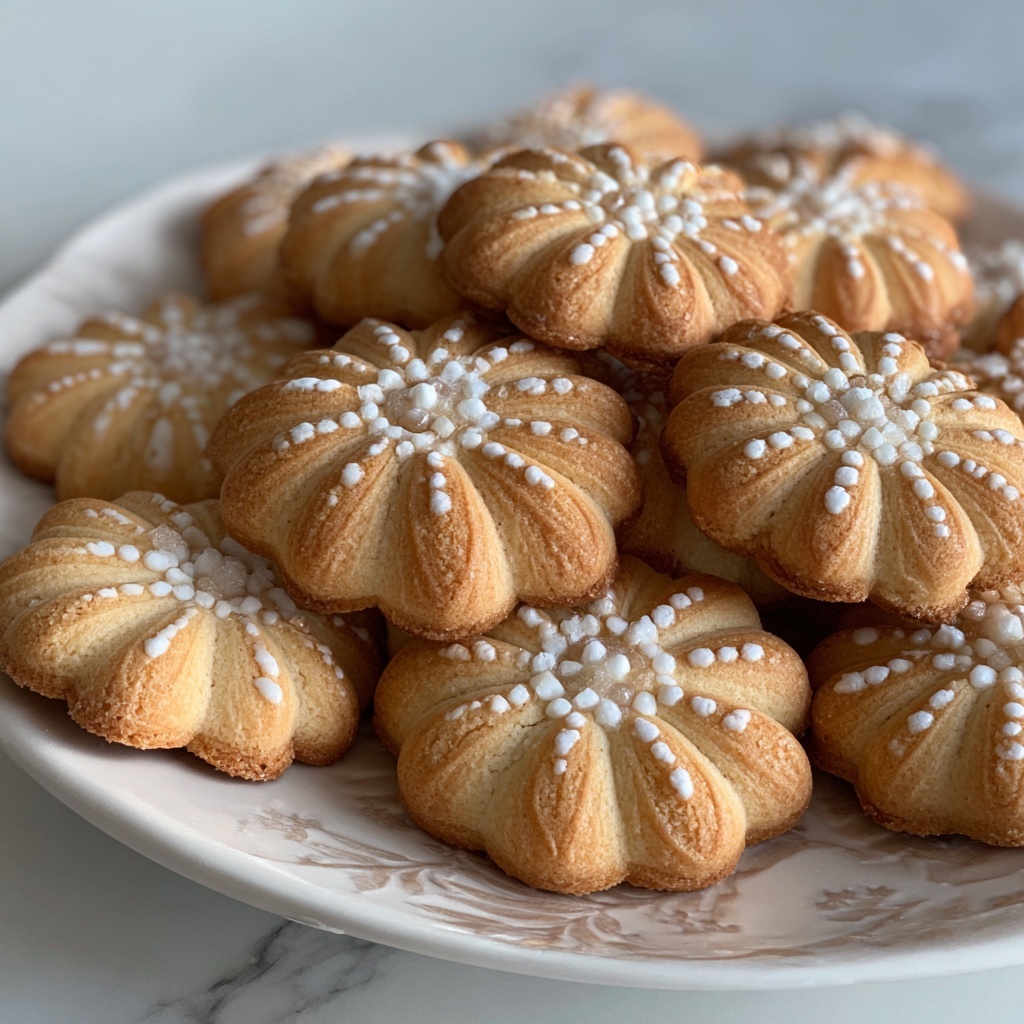 Italian Butter Cookies Recipe - Recipe Image