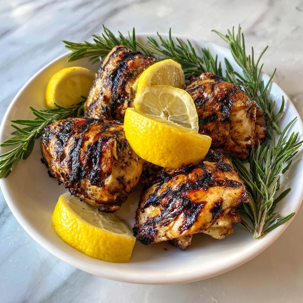 Grilled Lemon Chicken Recipe - Recipe Image