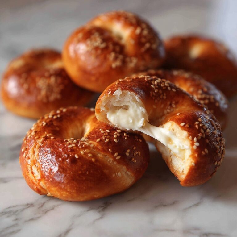 Cheese-Stuffed Pretzels Recipe