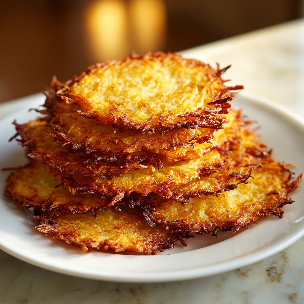 German Potato Pancakes Kartoffelpuffer: 7 Crispy Secrets Recipe - Recipe Image