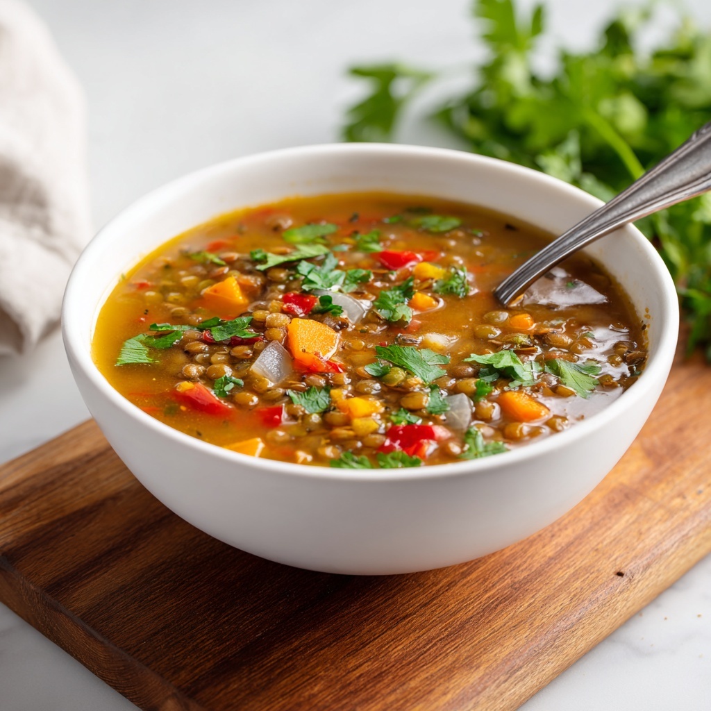 One Pot Turkey Lentil Soup Recipe - Recipe Image