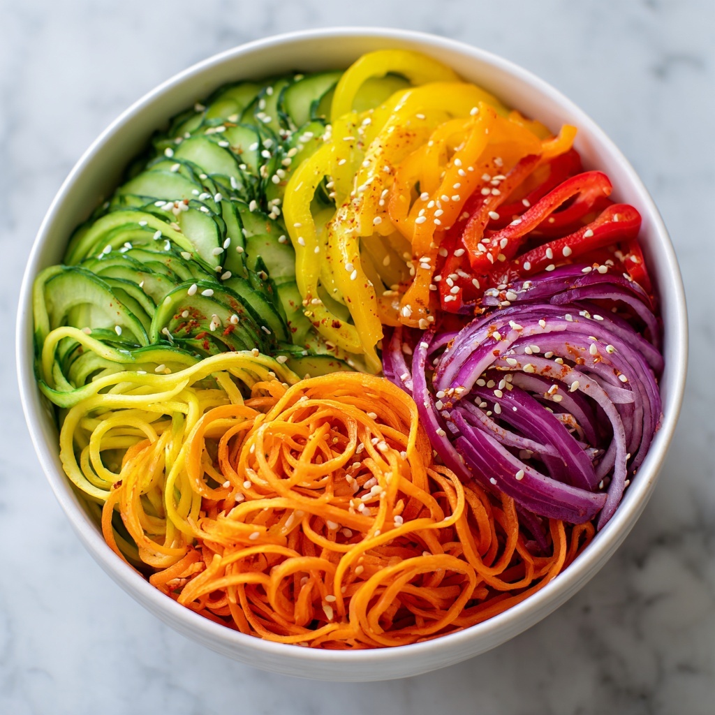 Viral Cucumber Pepper Salad Recipe - Recipe Image