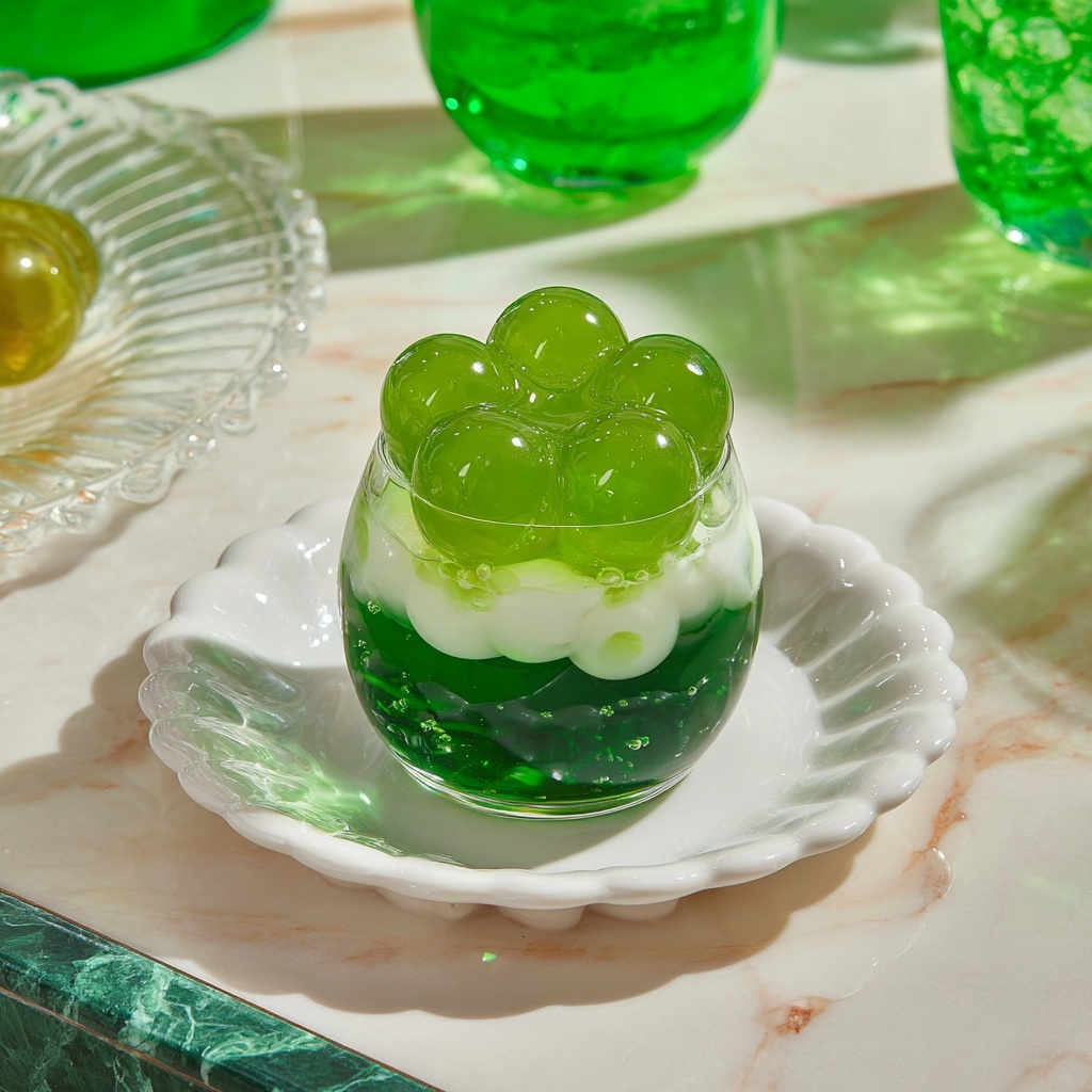 Green Jello Shots Recipe - Recipe Image