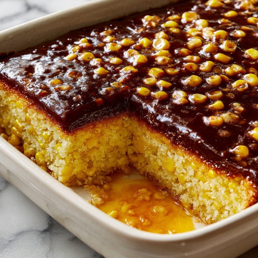 Honey Glazed Corn Casserole: A Comforting Family Favorite Recipe - Recipe Image