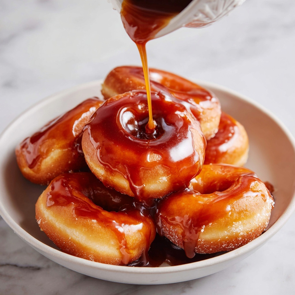 Canned Biscuit Glazed Doughnuts Recipe - Recipe Image
