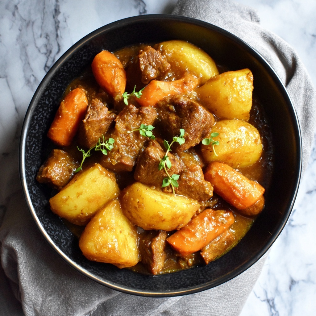 Crockpot Sausage and Potato Casserole Recipe - Recipe Image
