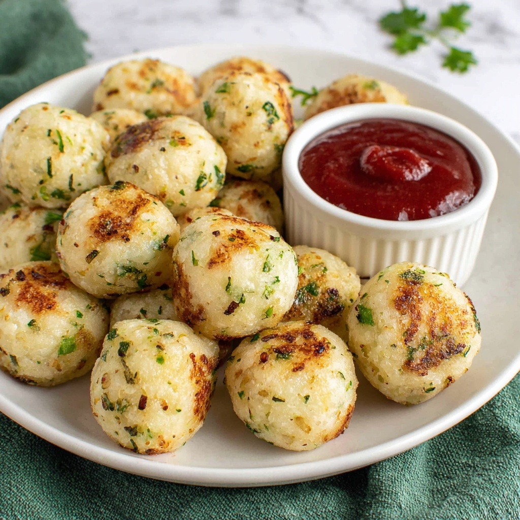 Mouthwatering Cheesy Zucchini Tots Recipe - Recipe Image