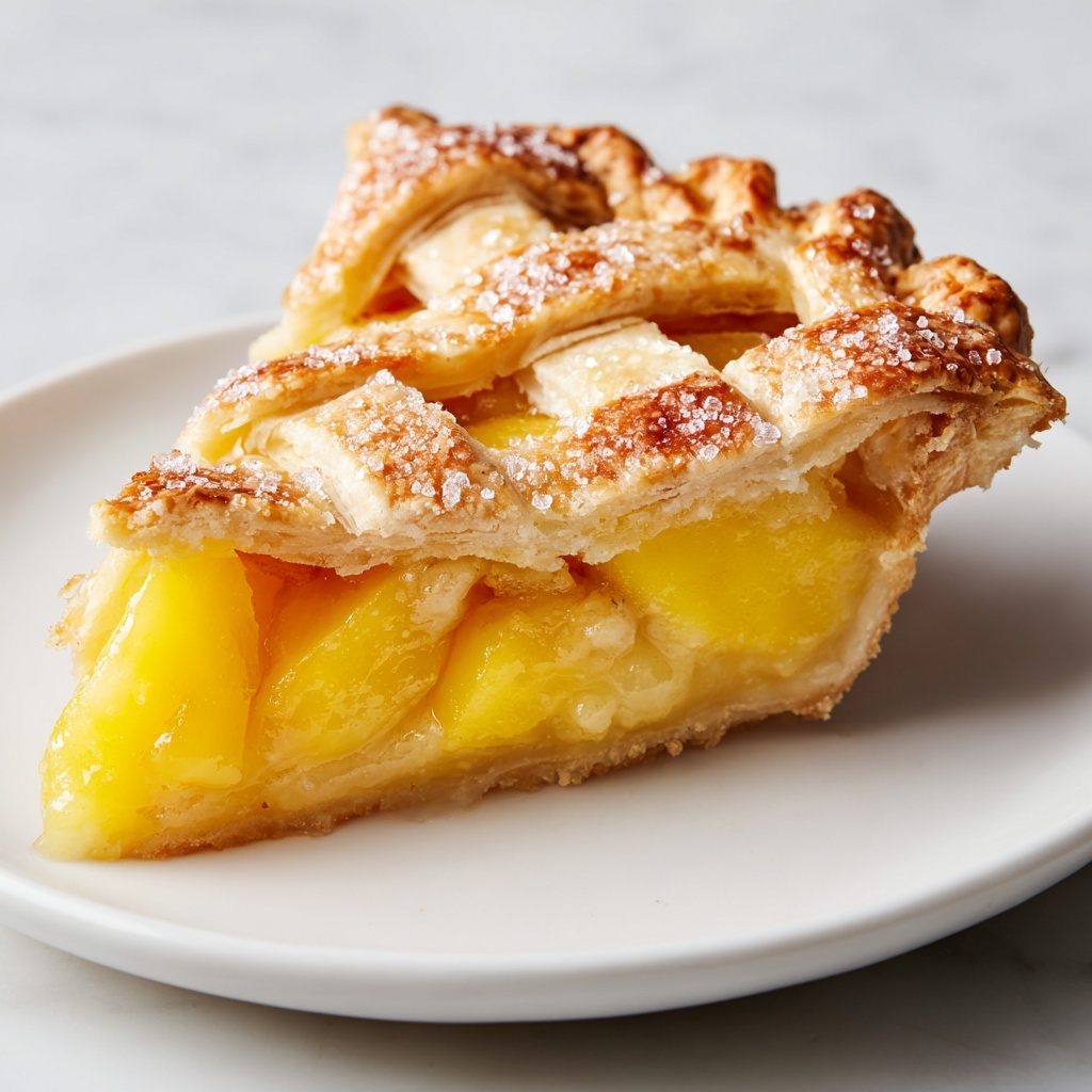 Mango Pie: 5 Steps to a Blissful Tropical Delight Recipe - Recipe Image