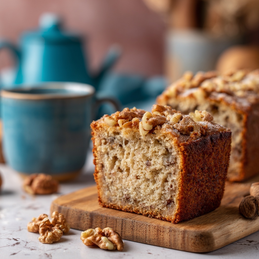 Pear Walnut Blondies Recipe - Recipe Image