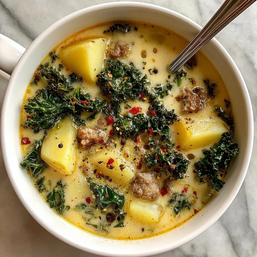 Homemade Zuppa Toscana Soup Recipe - Recipe Image
