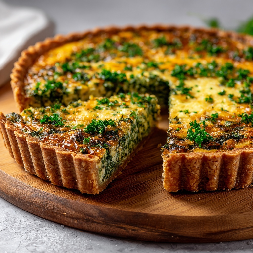 Spinach and Zucchini Pie: 7 Comforting Flavors to Savor Recipe - Recipe Image