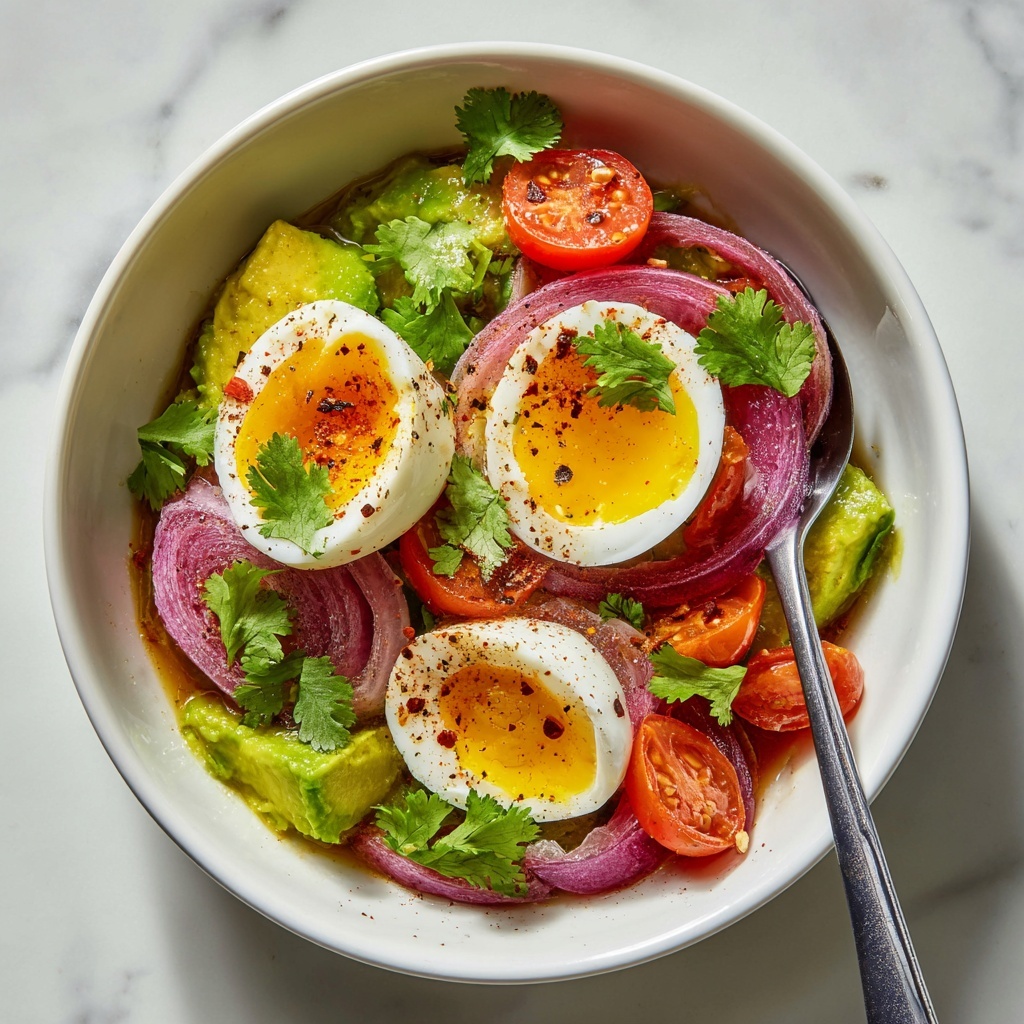 Workout Egg Avocado Salad Delight Recipe - Recipe Image