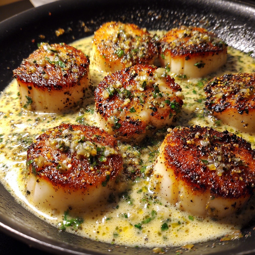 Scallop Recipe with Cream Sauce: 5 Steps to Blissful Flavor Recipe - Recipe Image