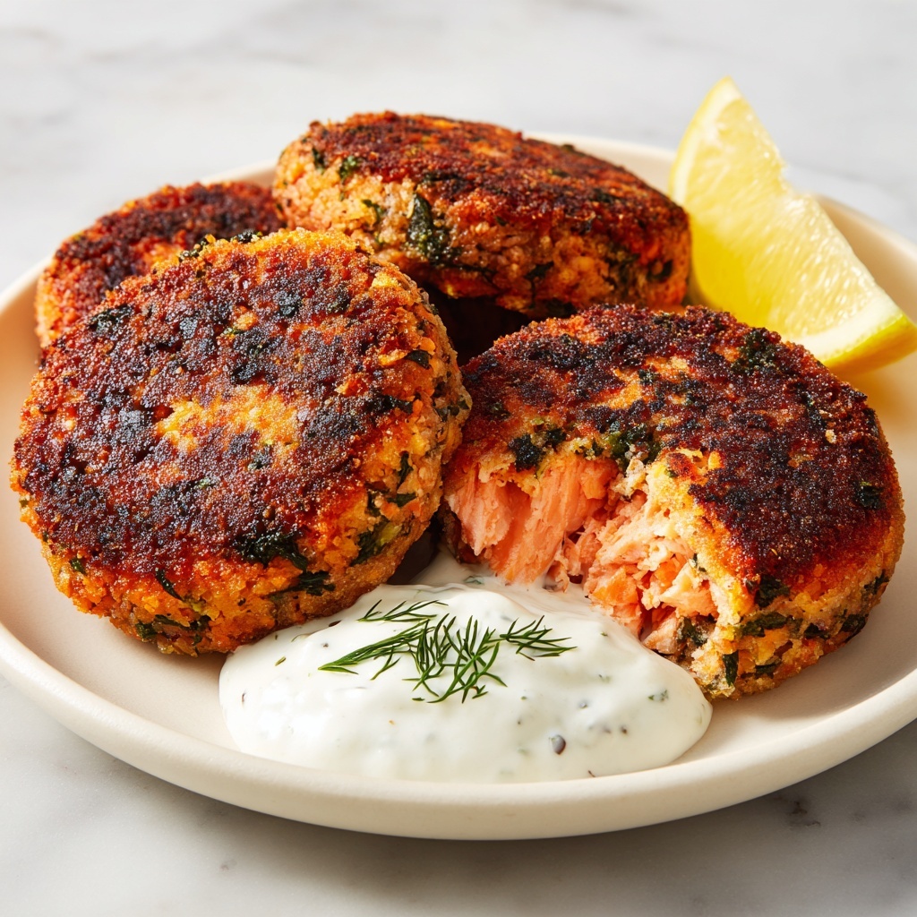 Southern Fried Salmon Patties: 8 Comforting Family Bites Recipe - Recipe Image