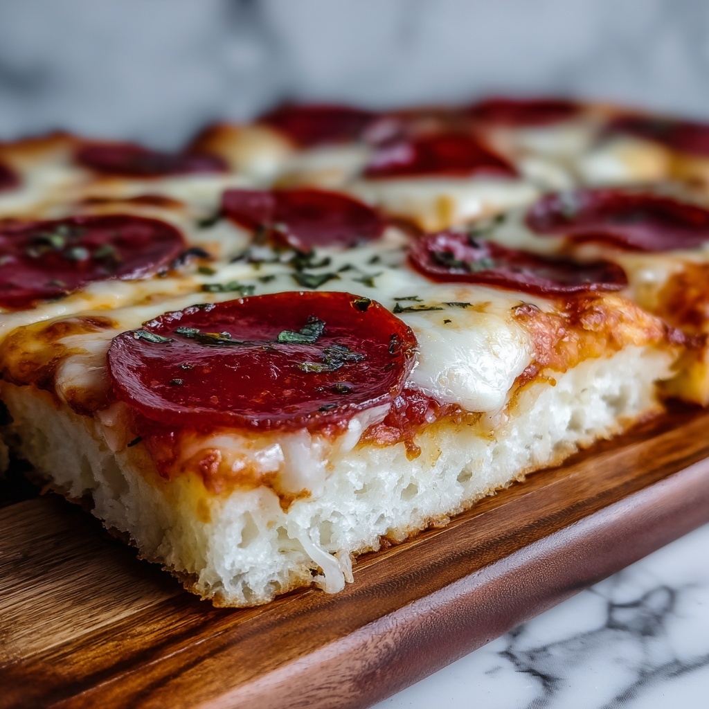 Hot Honey Pepperoni Ricotta Pizza Recipe - Recipe Image