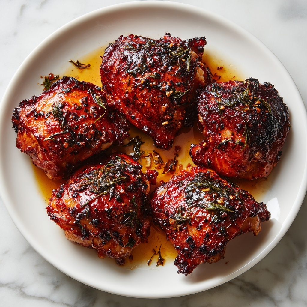 Air Fryer BBQ Boneless Chicken Thighs Recipe - Recipe Image