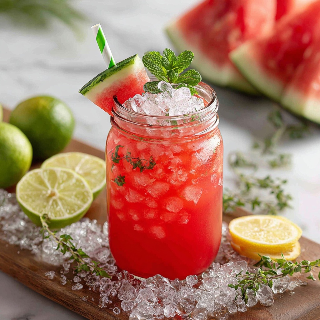 Watermelon Lemonade: The Ultimate Refreshing Summer Drink Recipe - Recipe Image