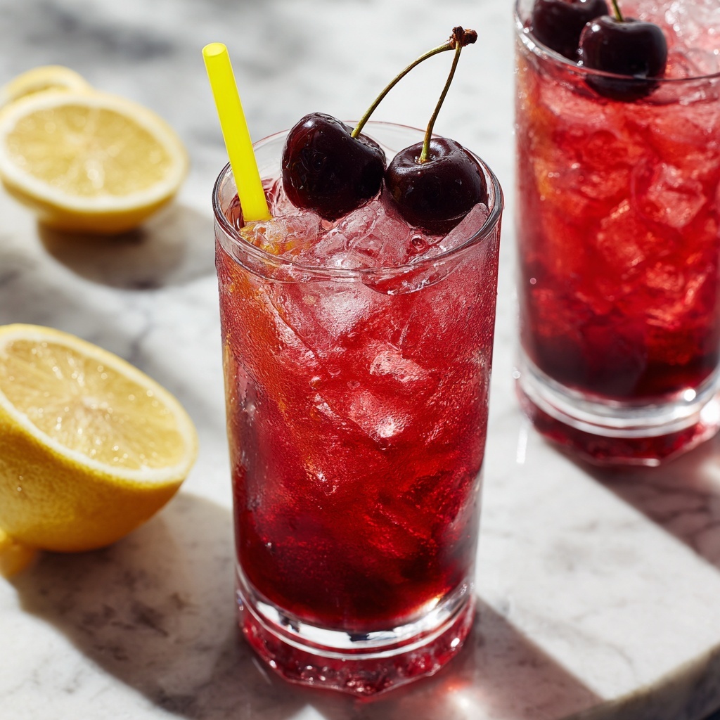 Easy Cherry Lemonade Recipe - Recipe Image