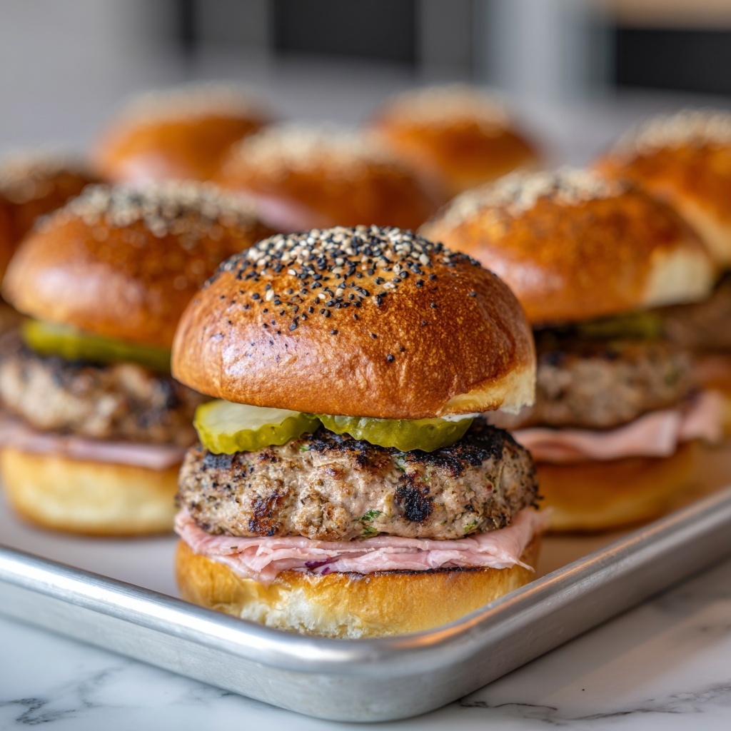 Cuban Sliders Sandwiches: A Delicious Bite-Sized Delight Recipe - Recipe Image