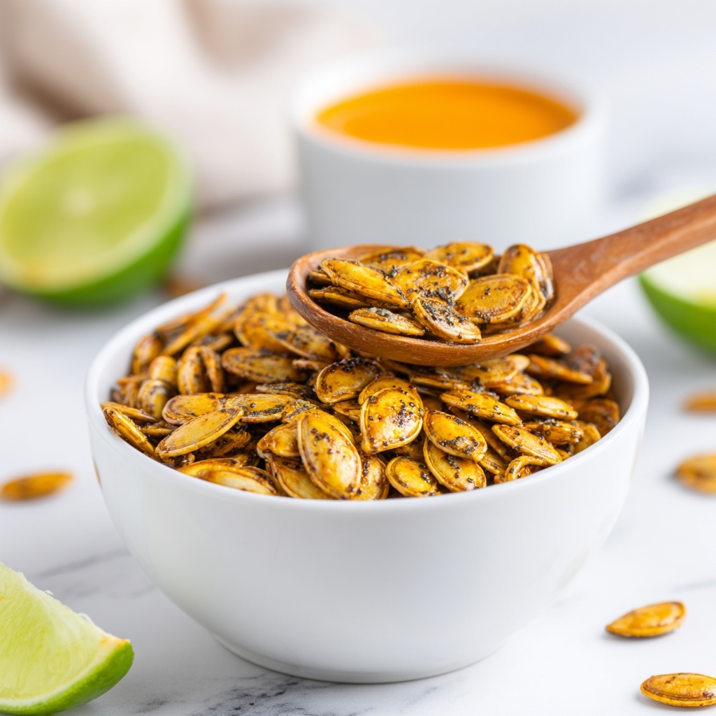Lime Chili Pumpkin Seeds Recipe - Recipe Image