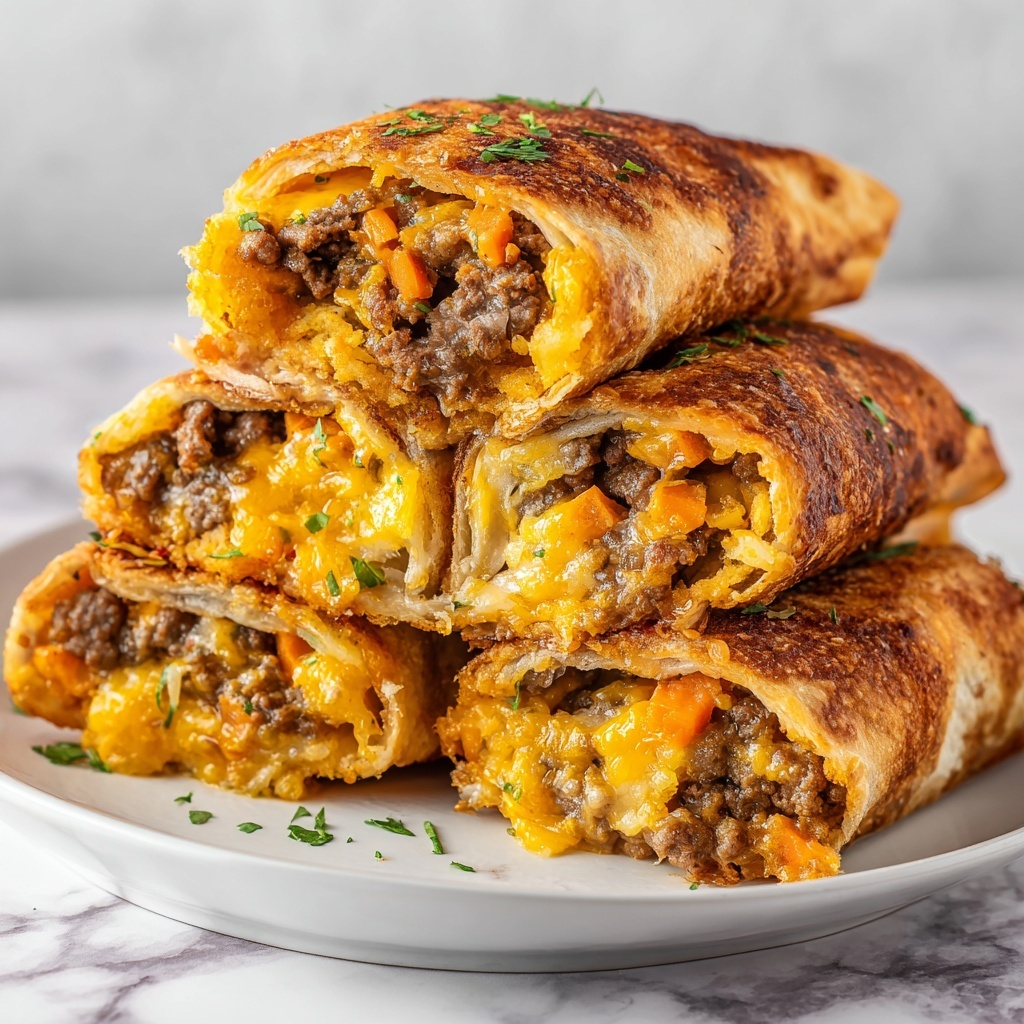 Keto Philly Cheesesteak Roll-Ups Recipe - Recipe Image