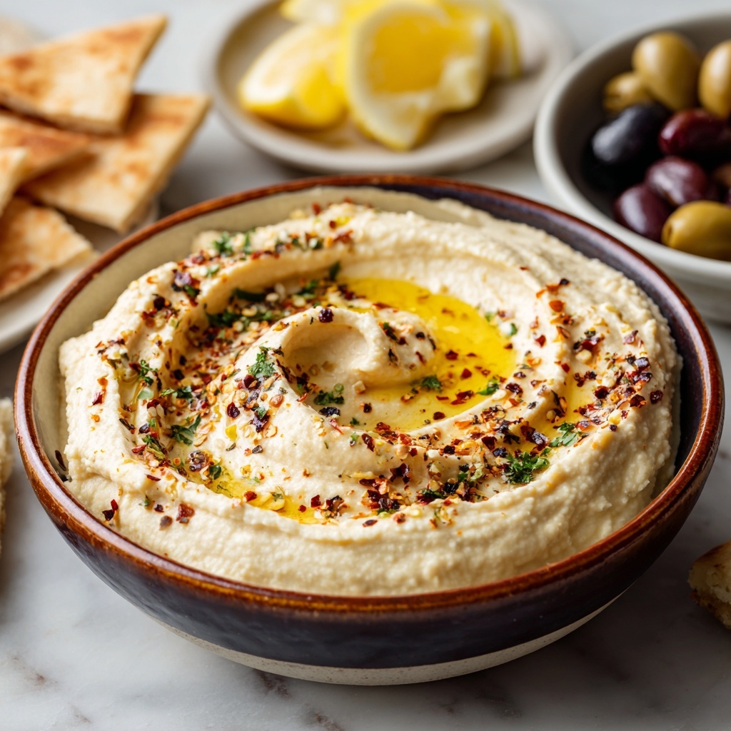 Easy Skordalia (Greek Garlic Dip) Recipe - Recipe Image