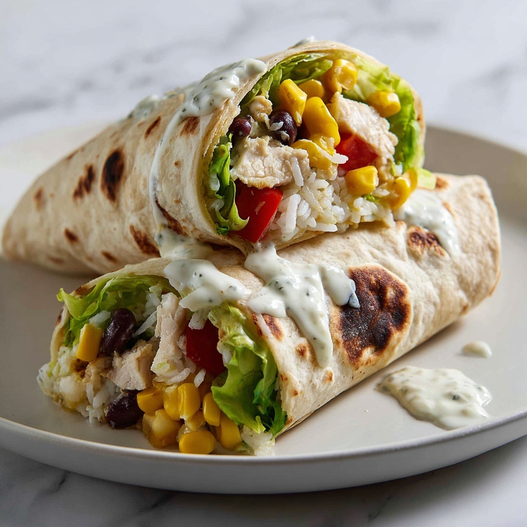 Chipotle Ranch Chicken Burrito: 5 Flavorful Steps to Bliss Recipe - Recipe Image