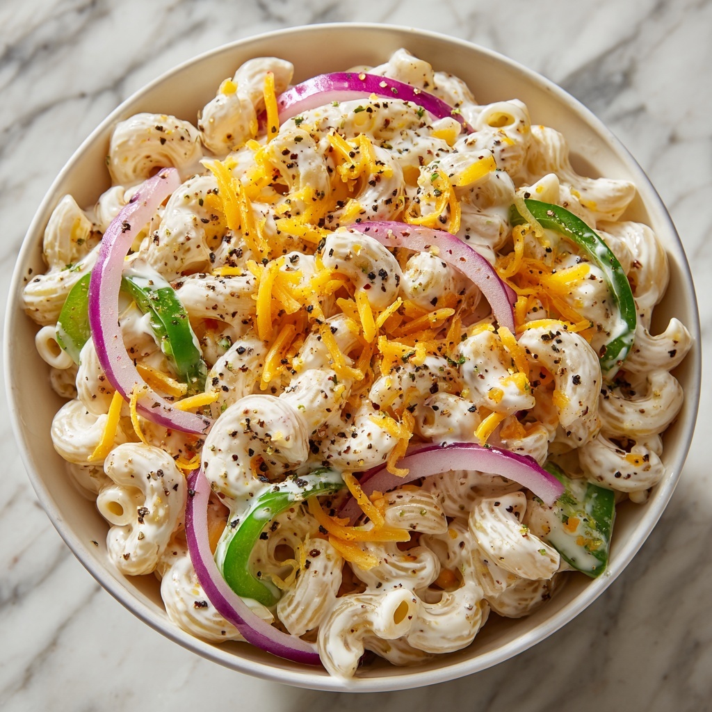 Guy's Creamy Macaroni Salad for Summer BBQ Recipe - Recipe Image