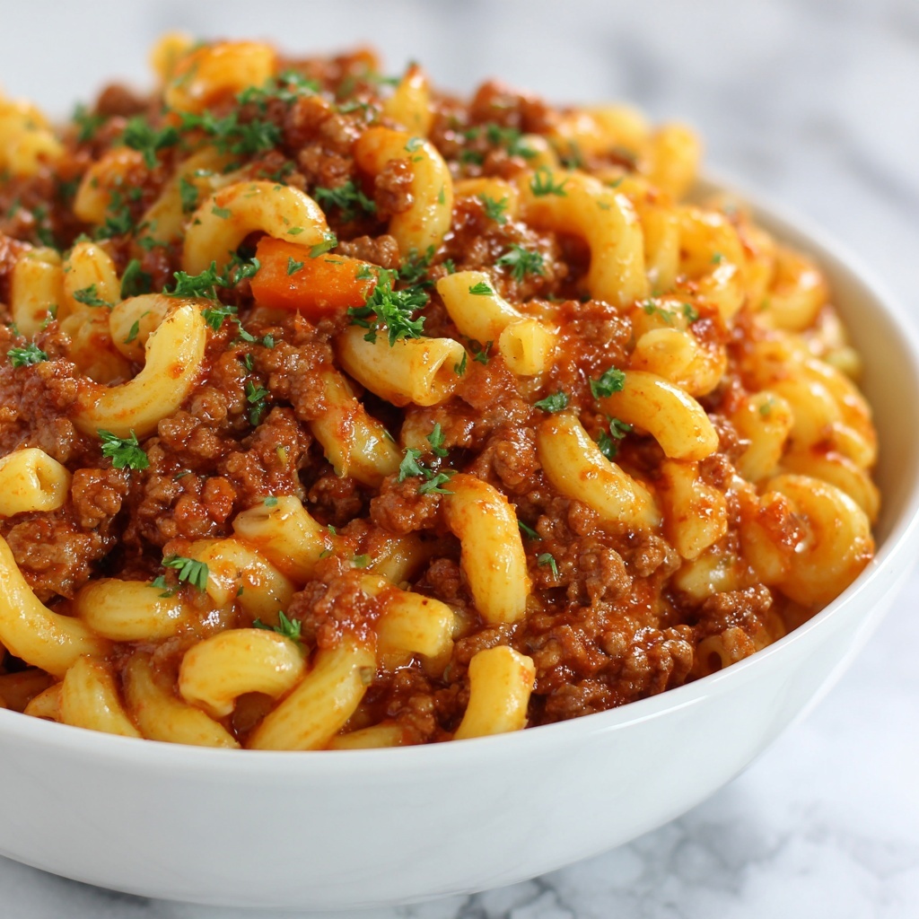Cheeseburger Pasta Recipe - Recipe Image
