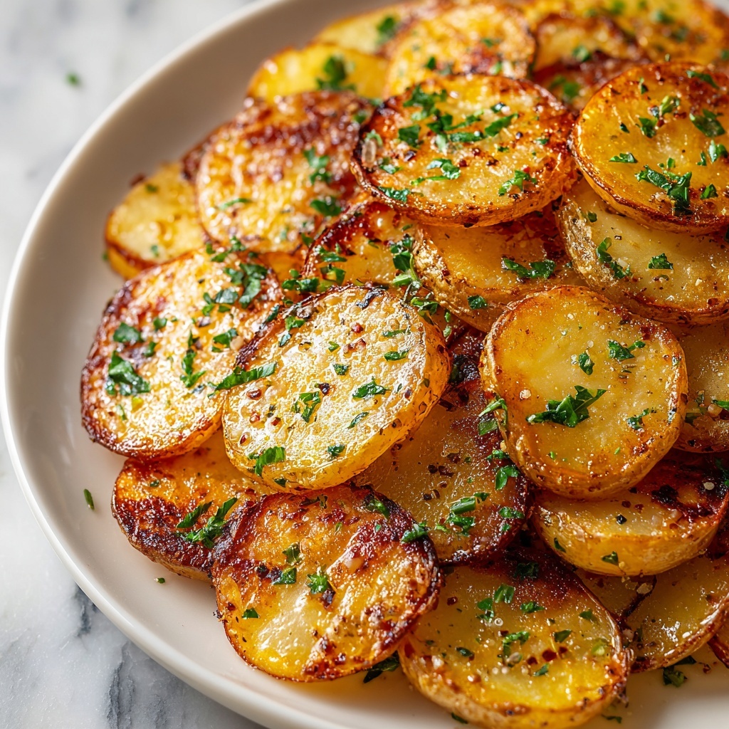 Air Fryer Sliced Potatoes Recipe - Recipe Image