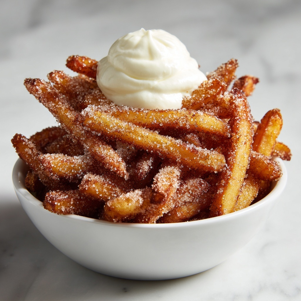 Delicious Cinnamon Sugar Apple Fries: A Cozy Autumn Snack Recipe - Recipe Image