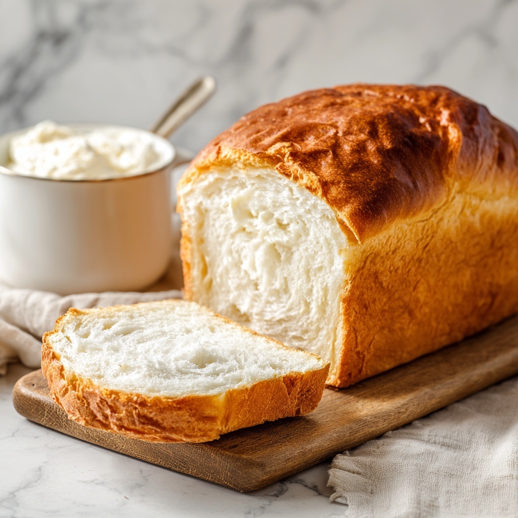 Easy Yogurt Bread: 2 Ingredients for Delicious Comfort Recipe - Recipe Image