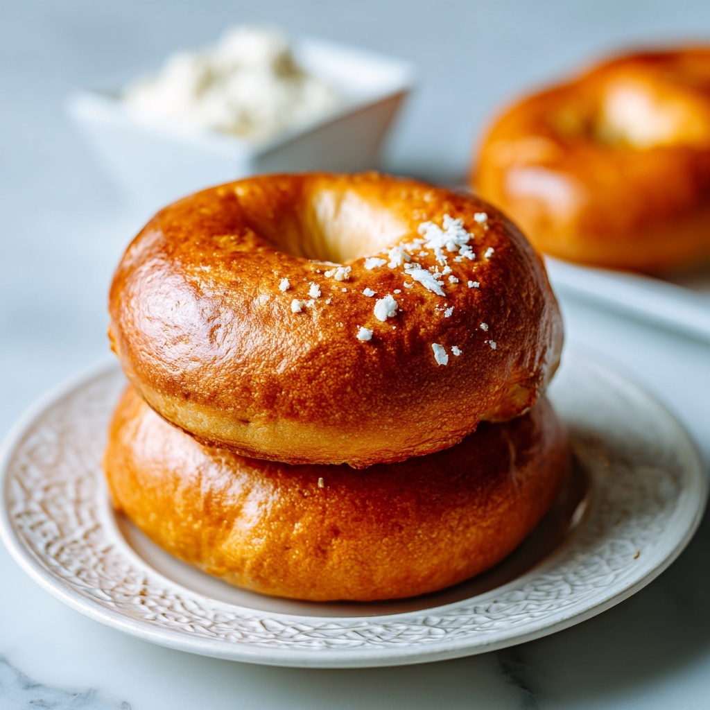 Pumpkin Sourdough Bagels with Creamy Pumpkin Bliss Recipe - Recipe Image