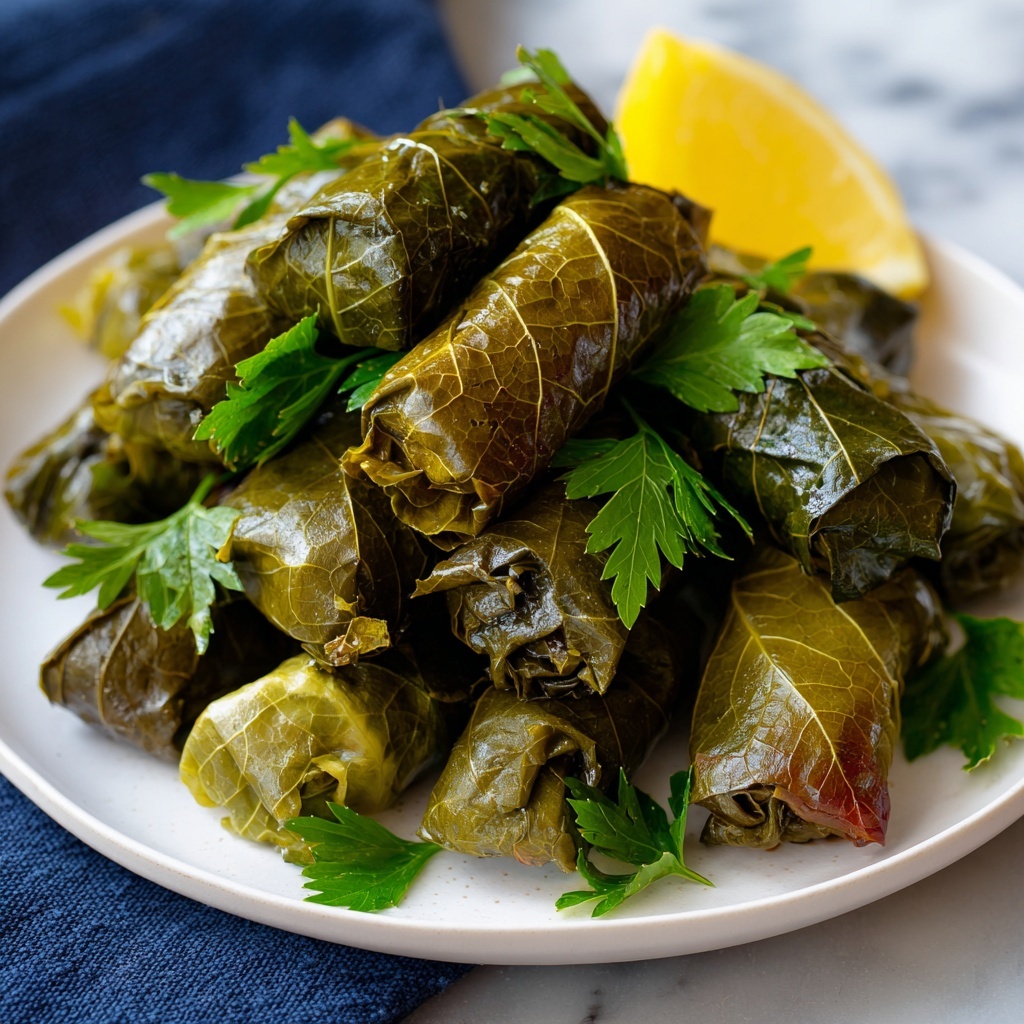 Delicious Lahana Sarma: Irresistible Vegetarian Cabbage Rolls Recipe - Recipe Image