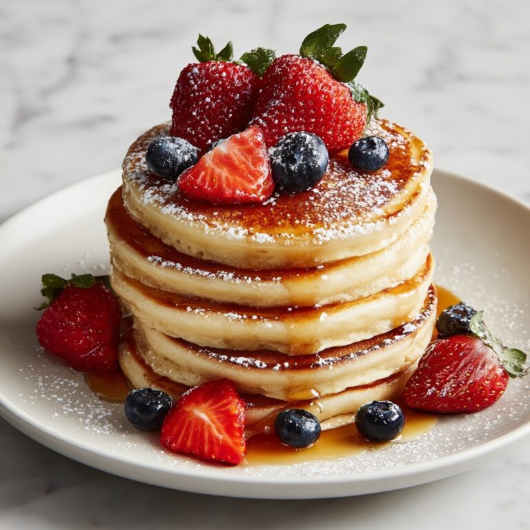 Fluffy Whole-Grain Pancakes Recipe