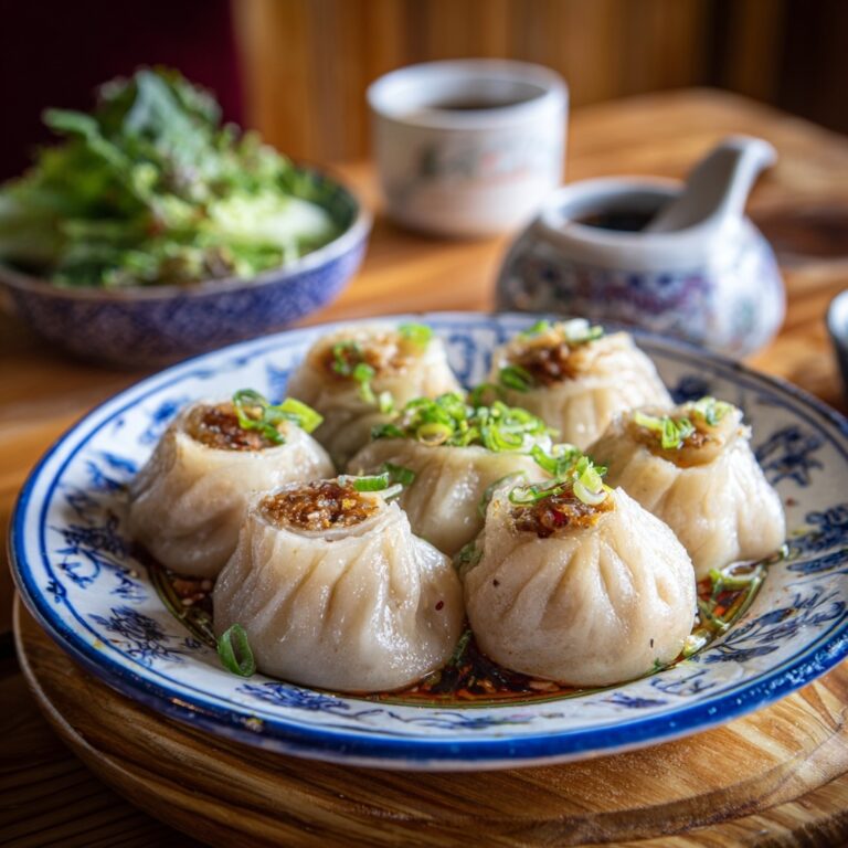 Kimchi Mandu: Homemade Korean Dumplings with Tofu, Pork, and Noodles Recipe