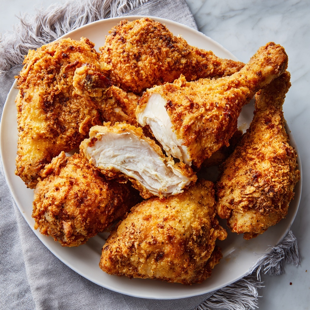 Crispy, Juicy Southern Fried Chicken Recipe - Recipe Image