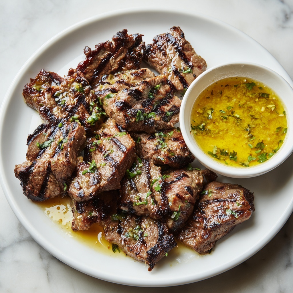 Steak Bites with Garlic Butter: 7 Irresistible Flavors Recipe - Recipe Image