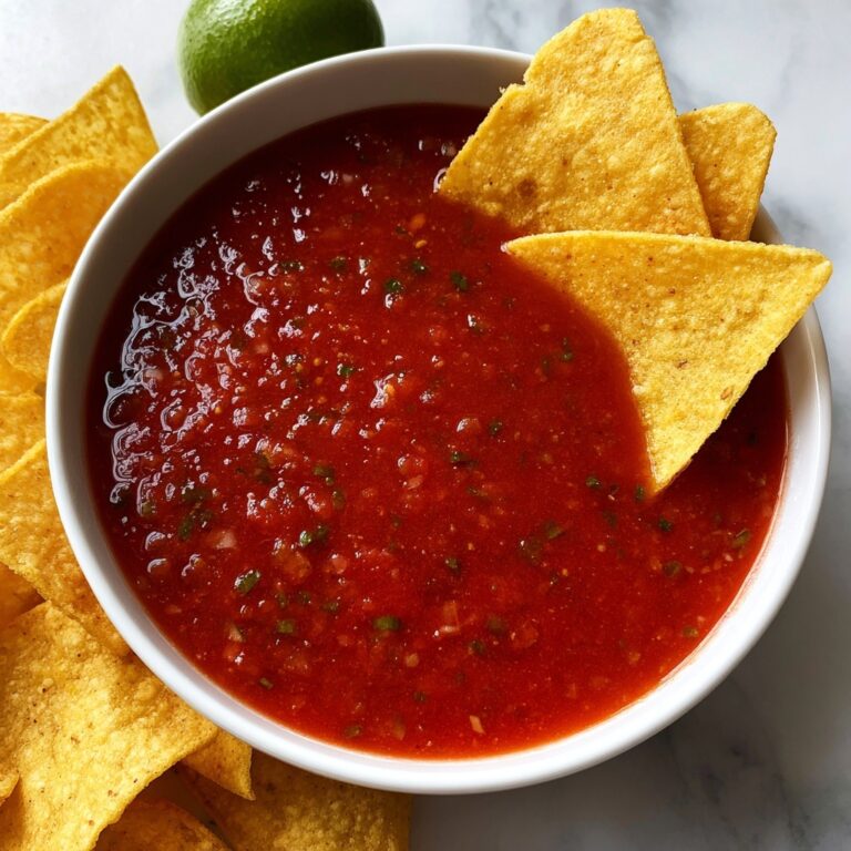 Roasted Salsa Roja Recipe