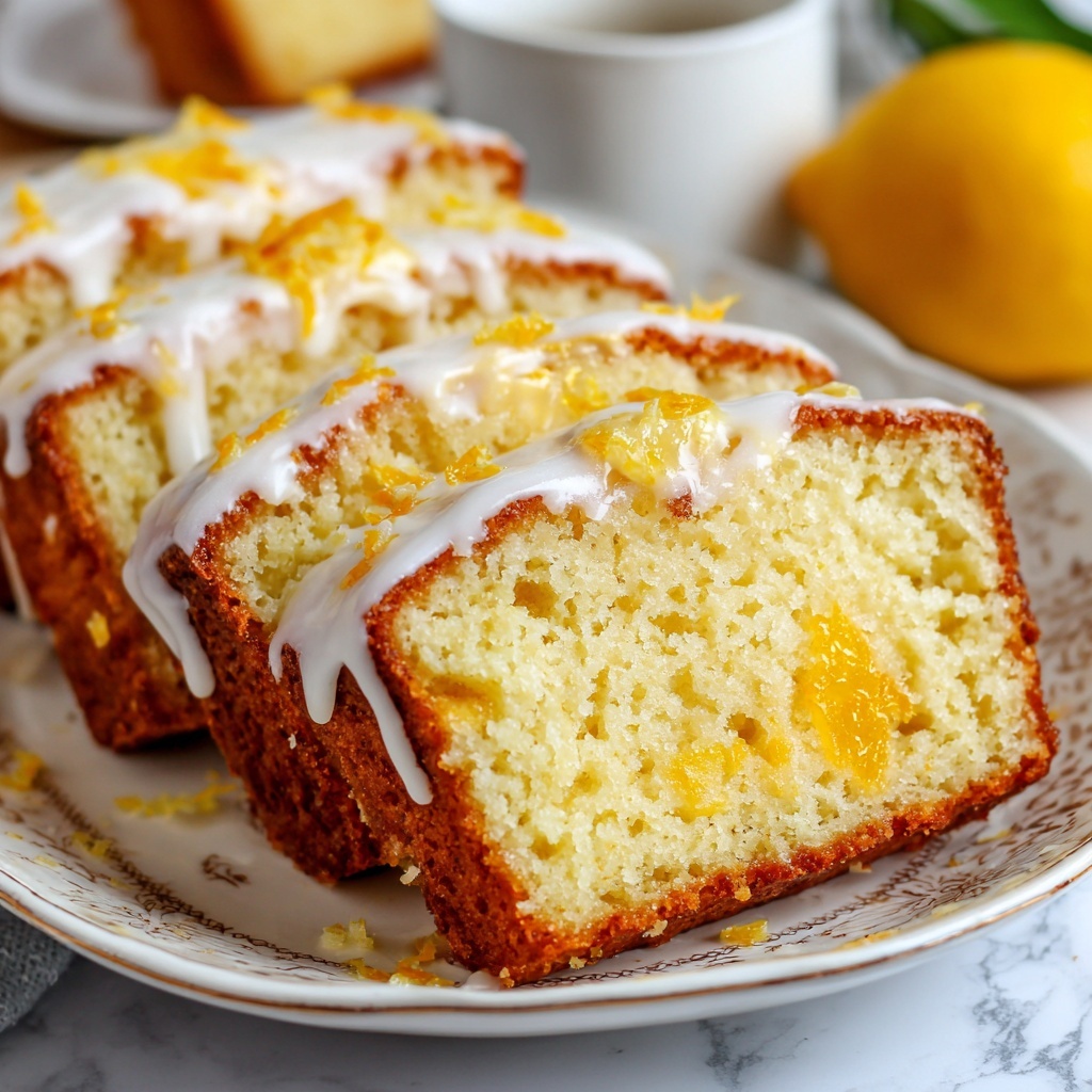 Lemon Cream Cheese Bread Recipe - Recipe Image