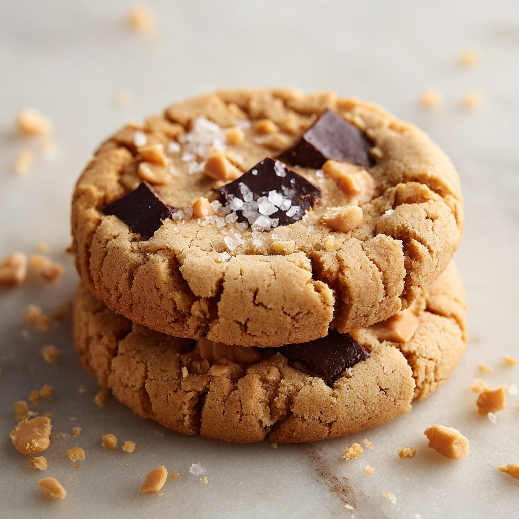 Chewy Peanut Butter Butterfinger Cookies Recipe - Recipe Image