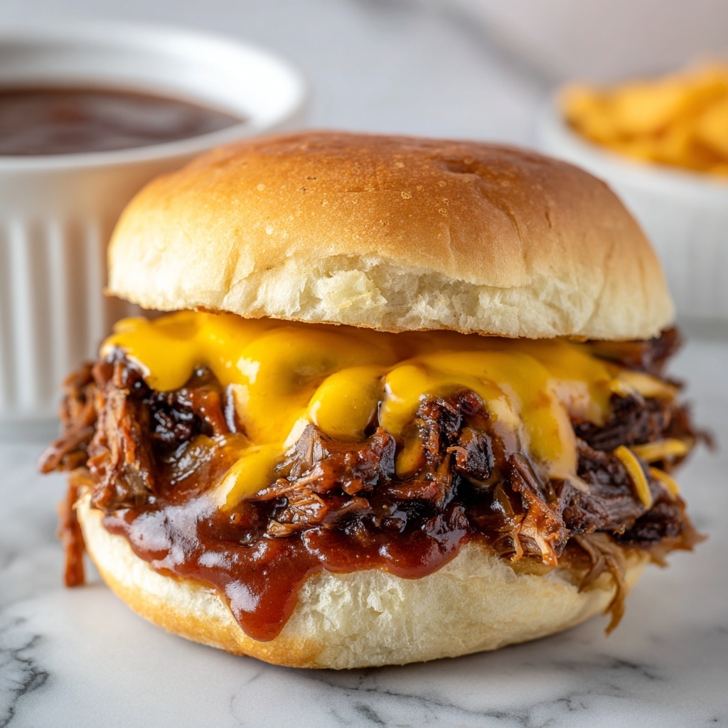 BBQ Beef Brisket Sandwiches Recipe - Recipe Image