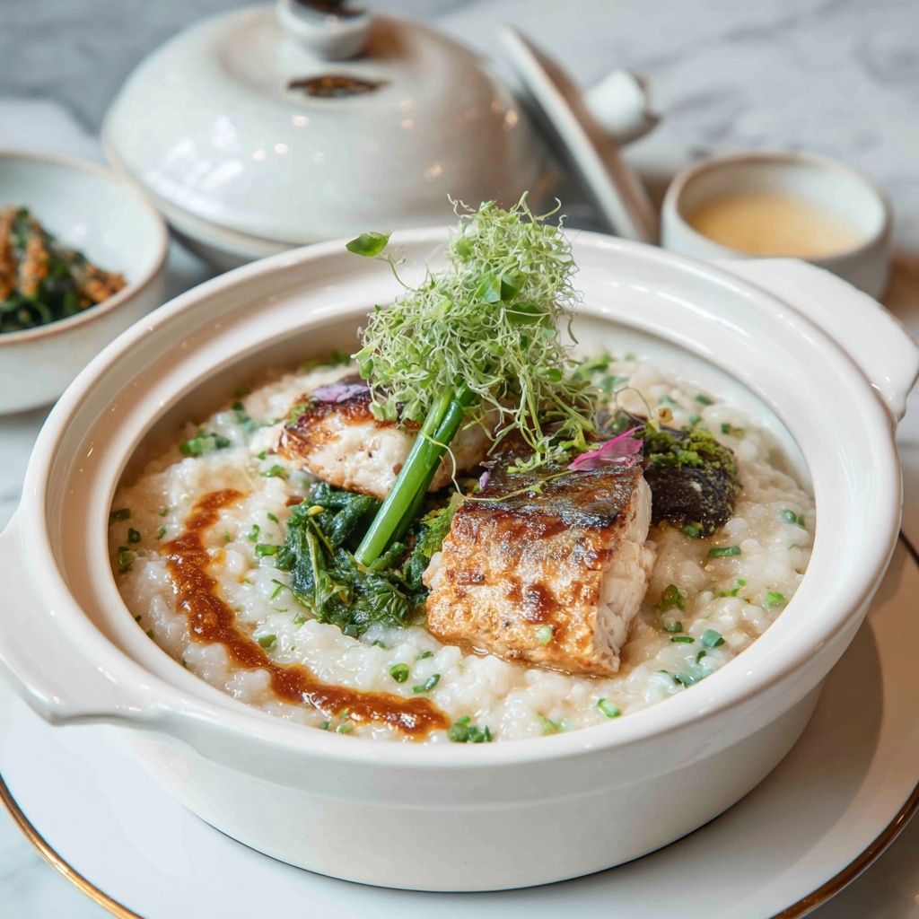 Delicious Fish Congee: A Cozy Comfort Bowl Recipe - Recipe Image