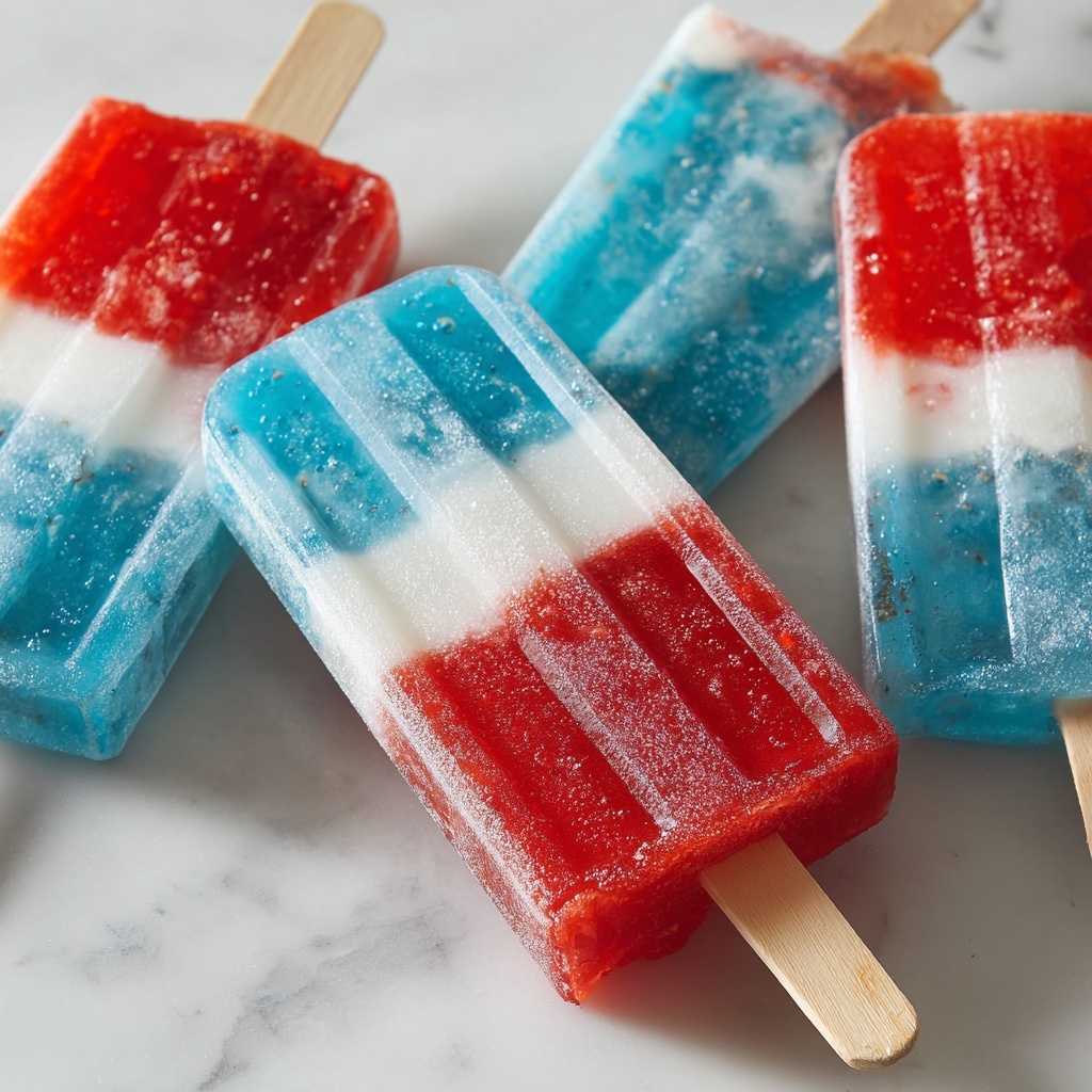 Homemade Bomb Pops Recipe - Recipe Image