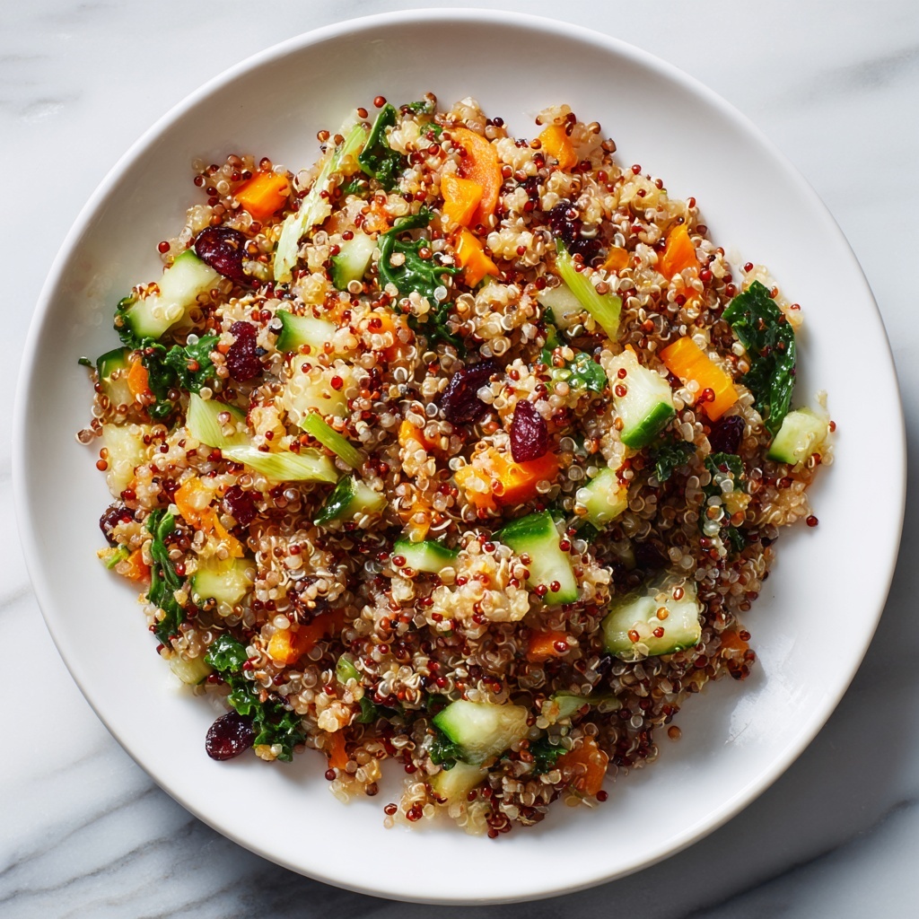 Christmas Quinoa Salad with Cranberries Recipe - Recipe Image