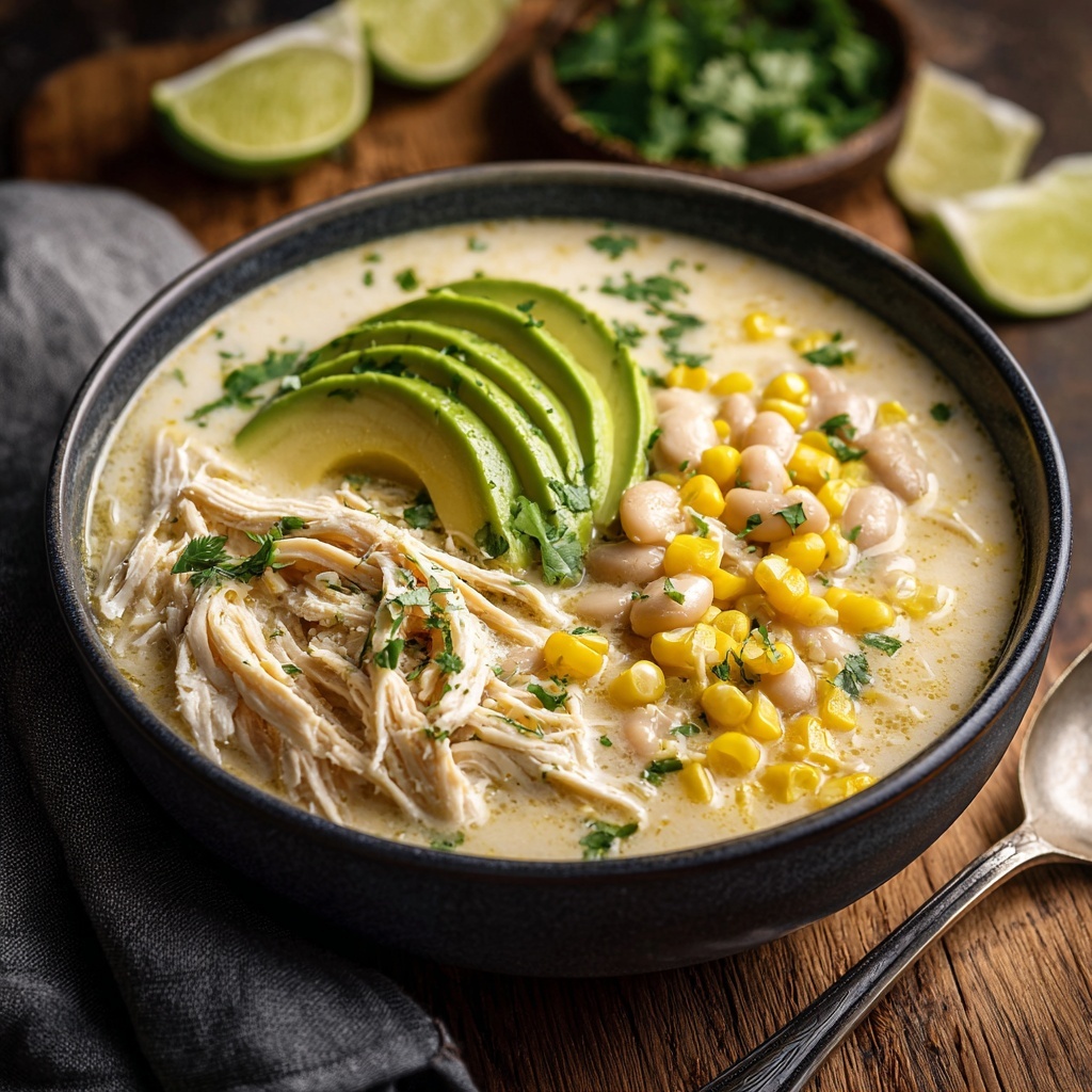 White Chicken Chili Recipe - Recipe Image