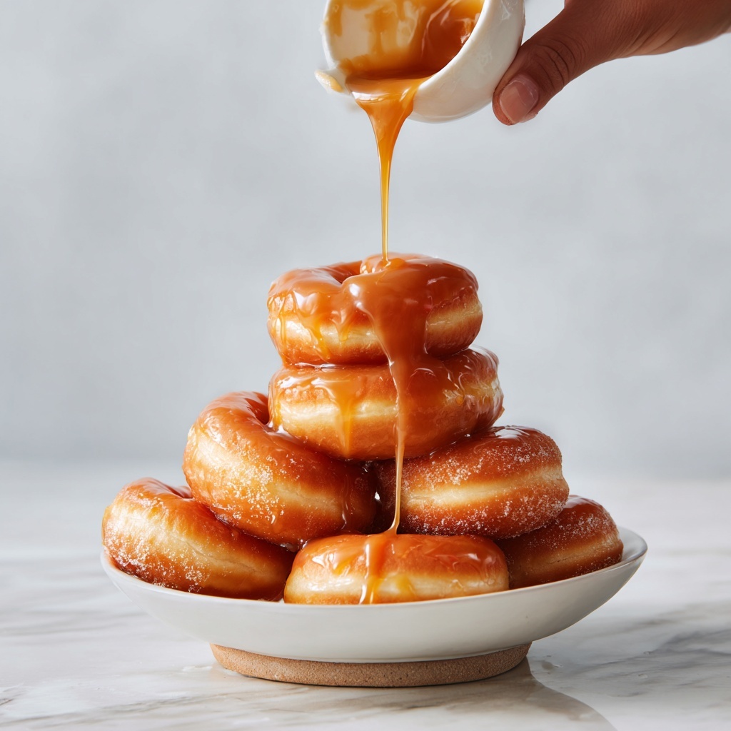 Canned Biscuit Glazed Doughnuts Recipe - Recipe Image
