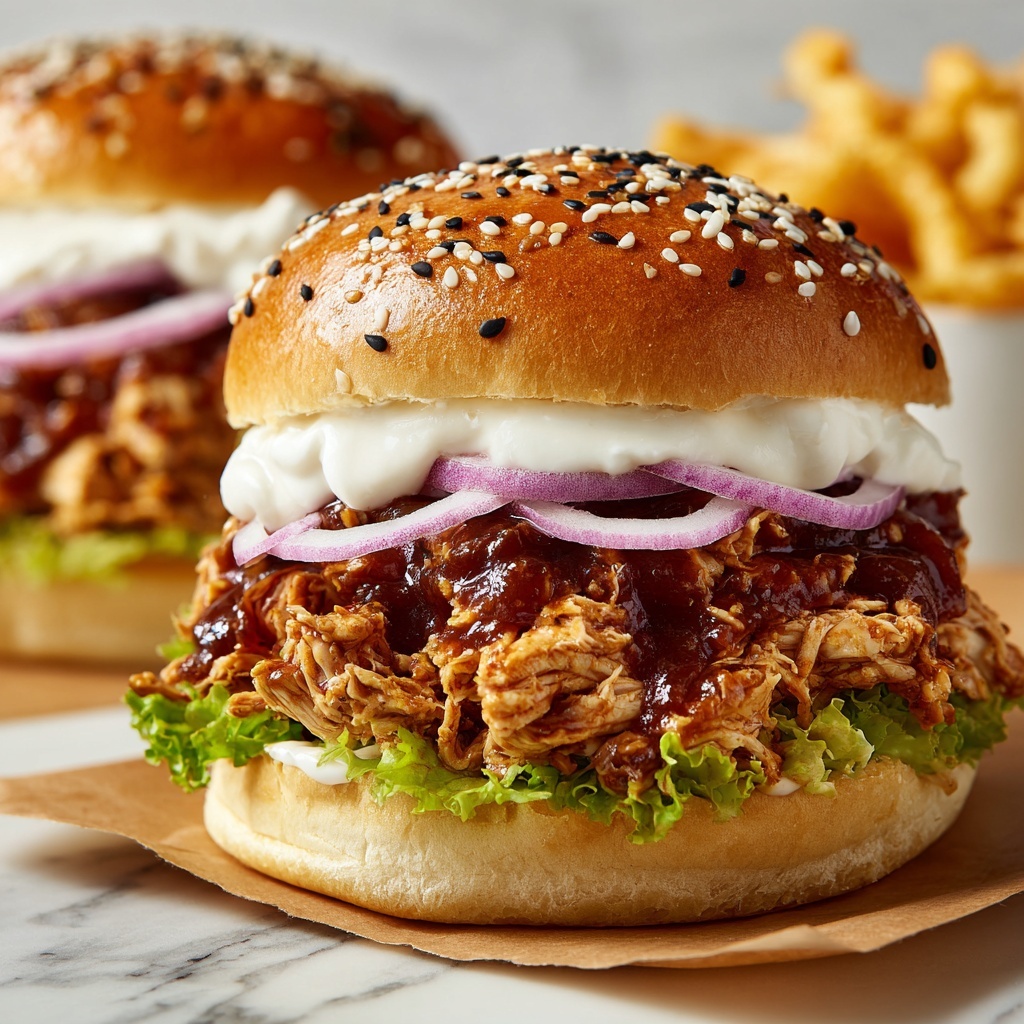 BBQ Ranch Chicken Sandwich Recipe - Recipe Image